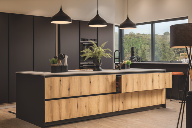 Kitchen Kit bespoke kitchens Cornwall, luxury German kitchen design Cornwall UK, Ballerina kitchens Cornwall contemporary design, Nobilia kitchens Cornwall modern fitted kitchens, Kitchen Kit showroom Cornwall kitchen specialists, modern open plan kitchen design Devoran Truro Cornwall, German engineered kitchens Cornwall high quality cabinetry, contemporary dark kitchen design Cornwall luxury homes, rigid built kitchen units Ballerina Germany Cornwall installation, bespoke kitchen island design Cornwall modern interiors, sustainable kitchen manufacturing Ballerina Germany eco production, Kitchen Kit SW family run kitchen company Cornwall, luxury kitchen design and installation Cornwall UK, modern handleless kitchen design Cornwall contemporary homes