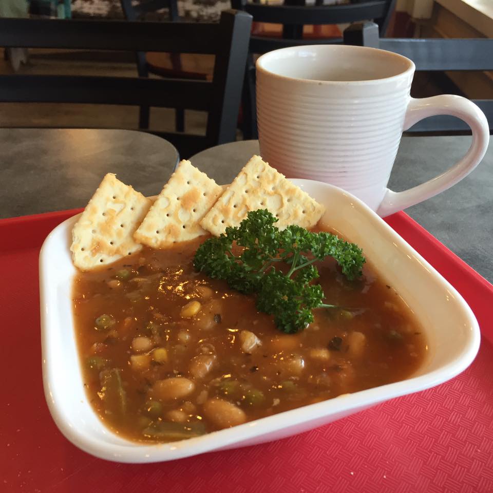 Arranged Food and Objects