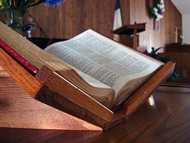 Bible at church