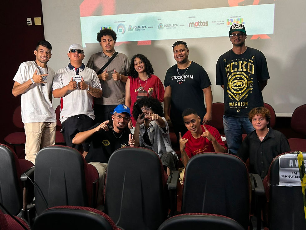 Roda Hip Hop e Convergência reúne representantes dos quatro elementos do Hip-Hop no Cuca Barra e fortalece a cultura urbana em Fortaleza