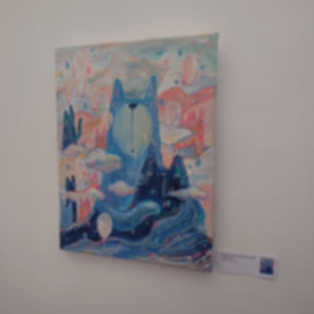 Wandering through the mist ( SOLD )