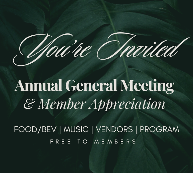 Annual General Meeting & Member Appreciation