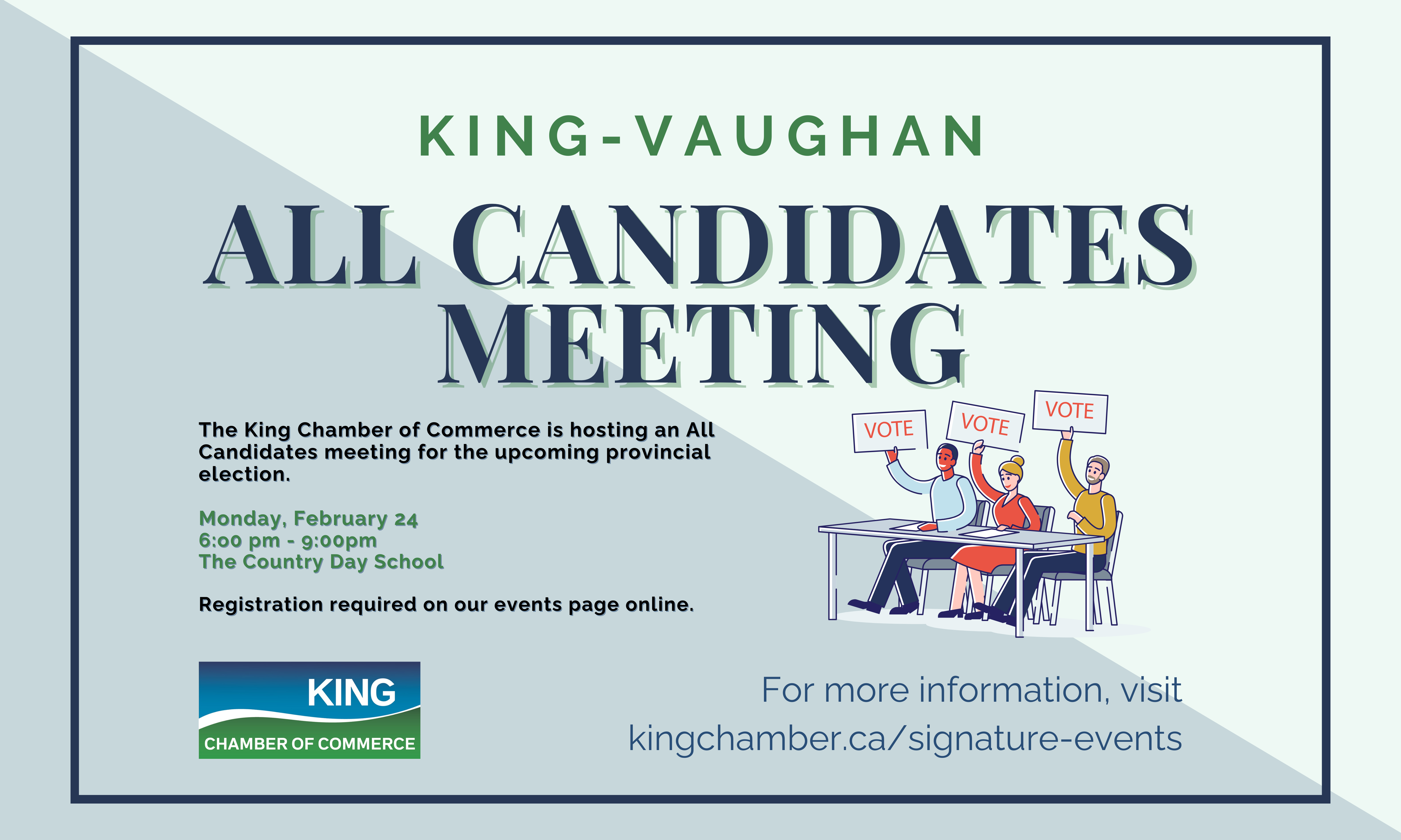King-Vaughan All Candidates Meeting