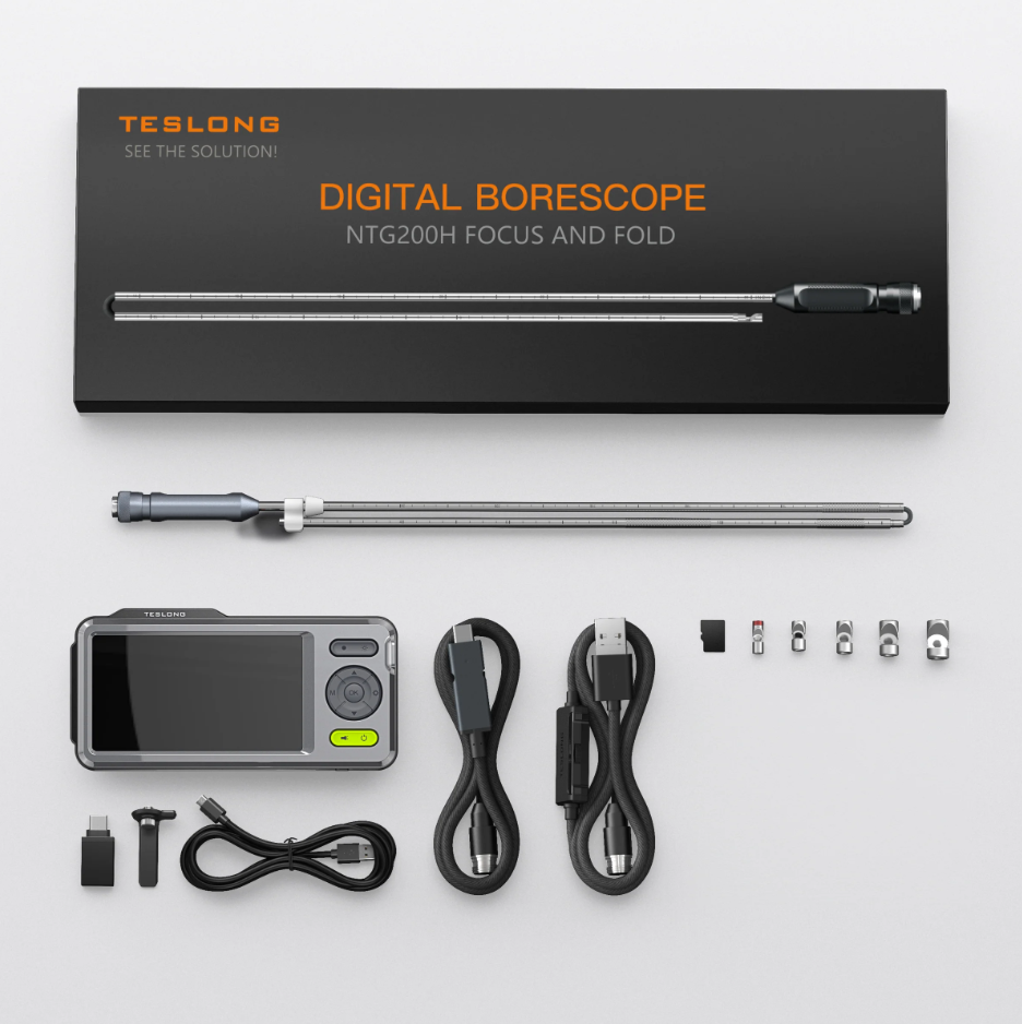 Thumbnail: NTG 500H - Teslong 26-inch borescope/endoscope with 5-inch IPS screen