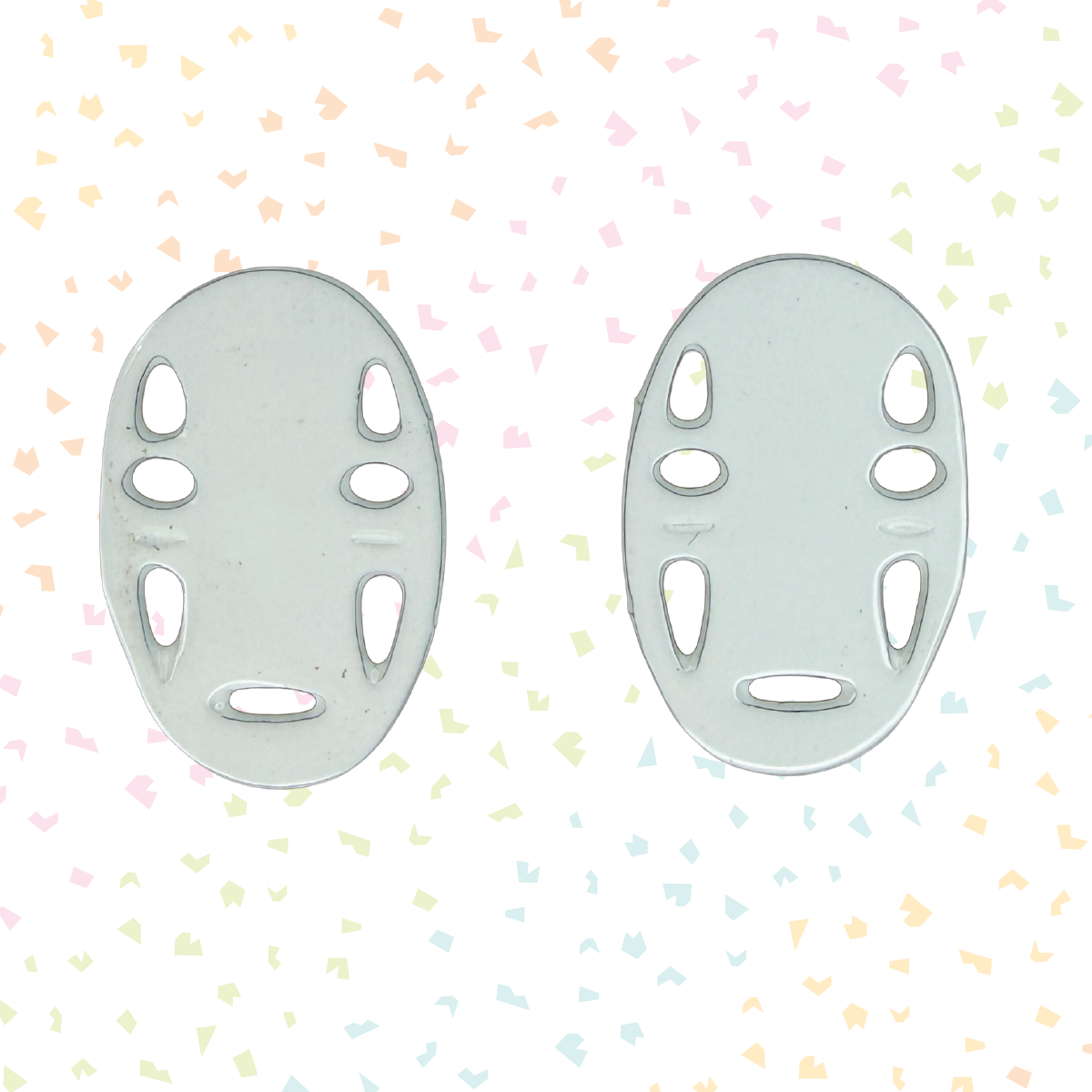 No Face Earrings