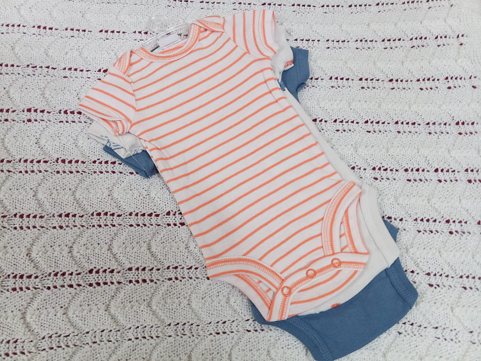 Miniatura: 3 Pack Set Bodies Marca Carter’s Talla 0-3M