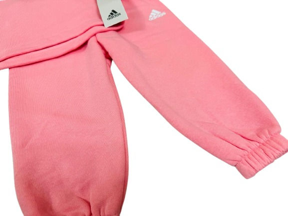 Miniatura: Conjunto Adidas para Niña – 2 Piezas Rosado | Talla 12 Meses
