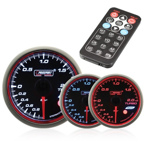 52mm Prosport WRC Boost Gauge Bar Prosport Gauges UK