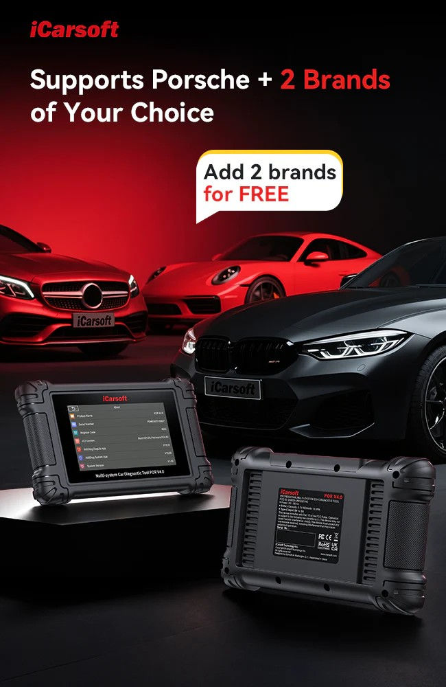 Miniatura: ICARSOFT POR V4.0 For Porsche Touch Screen Diagnostic Scanner