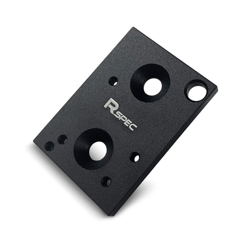 Sīktēls: Black 3 Port Solenoid Mounting Bracket For MAC Type 3 Port Boost Solenoids