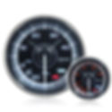 52mm Prosport Crystal Peak/Warning Turbo Boost Gauge (Psi)