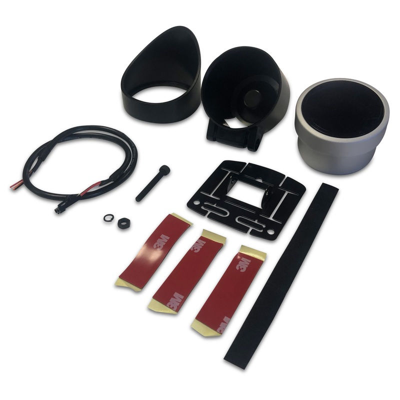 Miniatura: 52mm Prosport Dual Display Amber / White Stepper Volt Gauge
