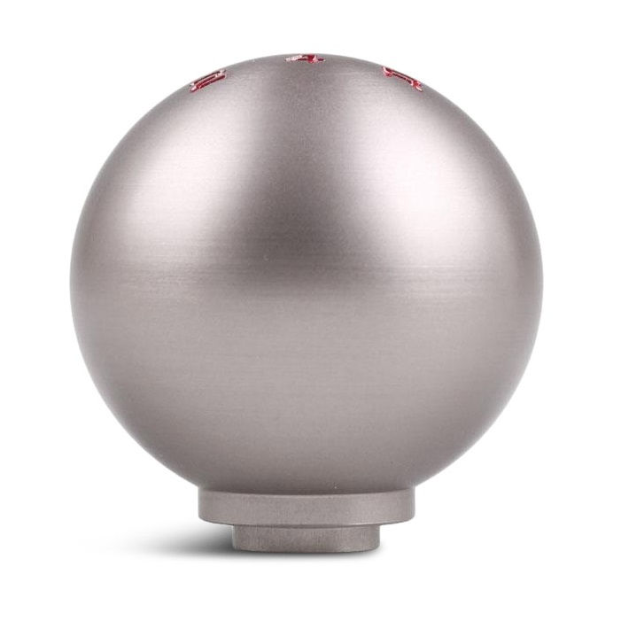 Miniature : Honda Civic 5 Speed Alloy Ball Gear Knob - Red Detail