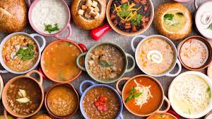 Arranged Food and Objects