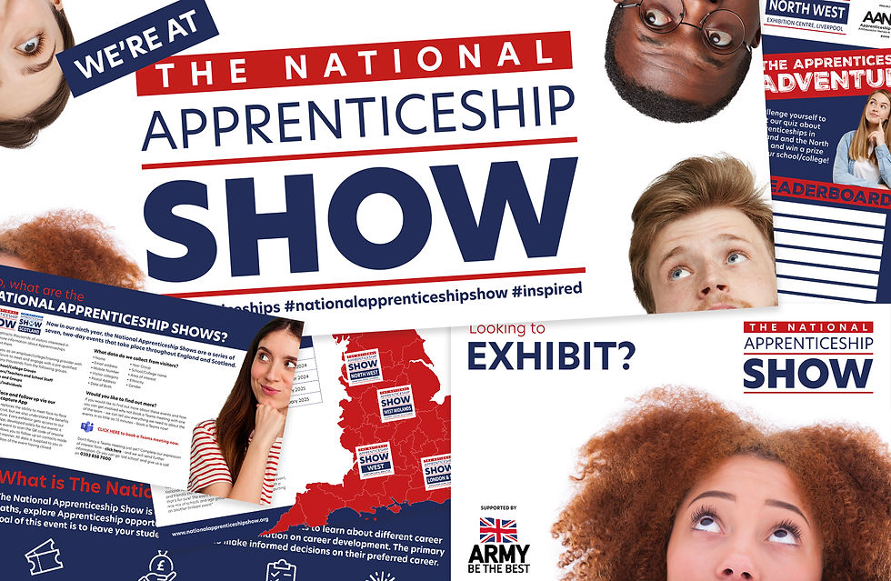 National Apprenticeship Show promotional materials