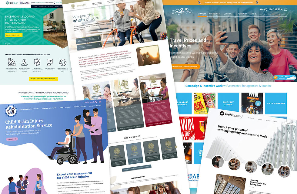 DBWD website designs