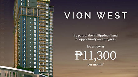Vion West Pre Selling Condo in Makati by Megaworld Corporation