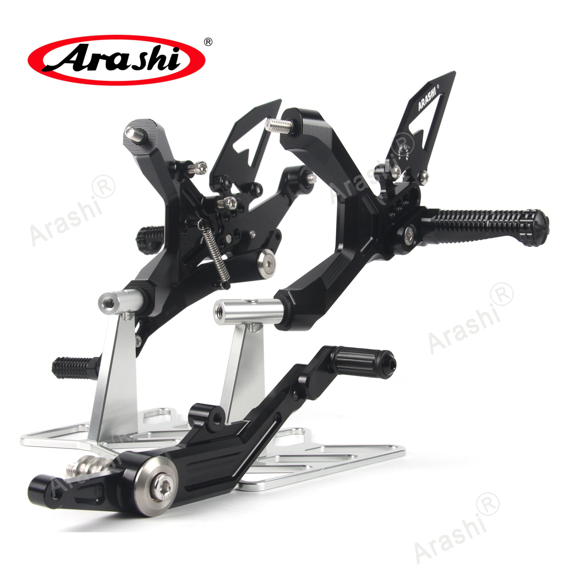 Arashi V2.0 Rearsets For BMW S1000RR HP4 2019-2024 / M1000RR 2021-2024