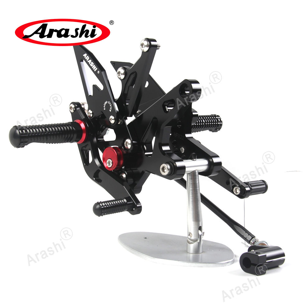 Thumbnail: Arashi V2.0 Adjustable Rearsets For KAWASAKI Ninja 500 / Z500 / ABS 2024-2025