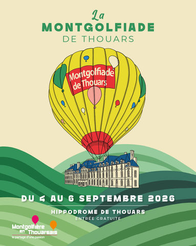 Affiche de la Montgolfiade 2026