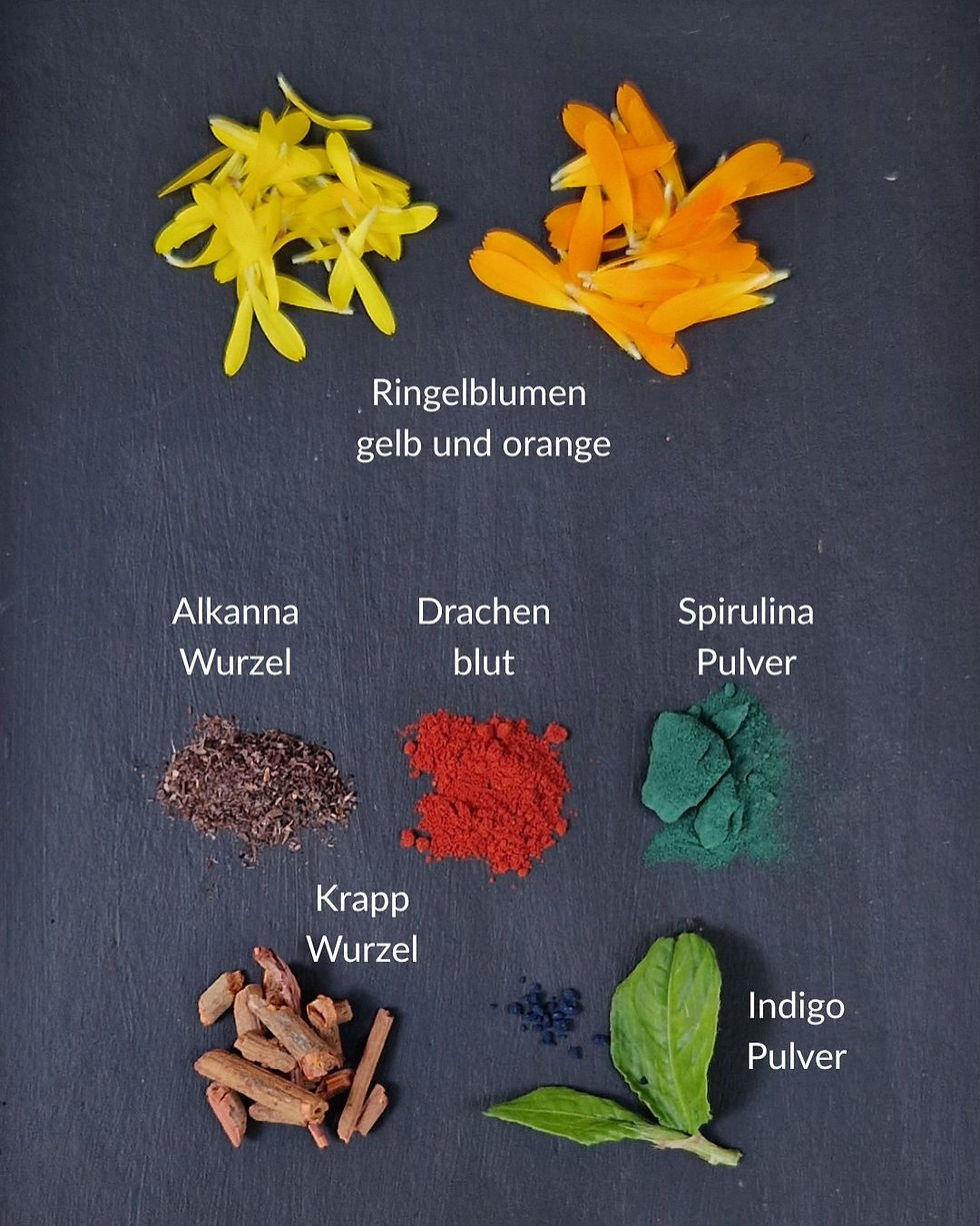 Naturfarben für Seife