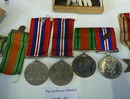 Lutterworth War Medals Display