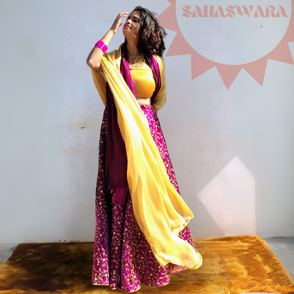 Thumbnail: Laguna Yellow Dupatta