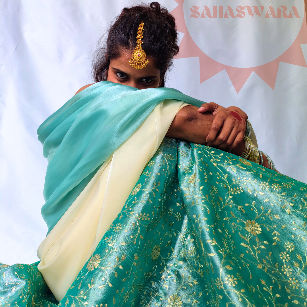 Sea Green Lehenga