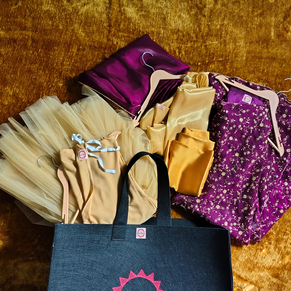Thumbnail: Sangria Purple Lehenga