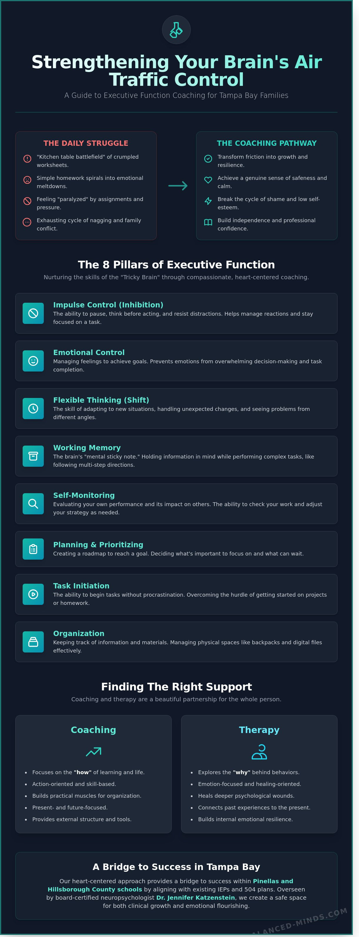 Executive functioning coach tampa bay