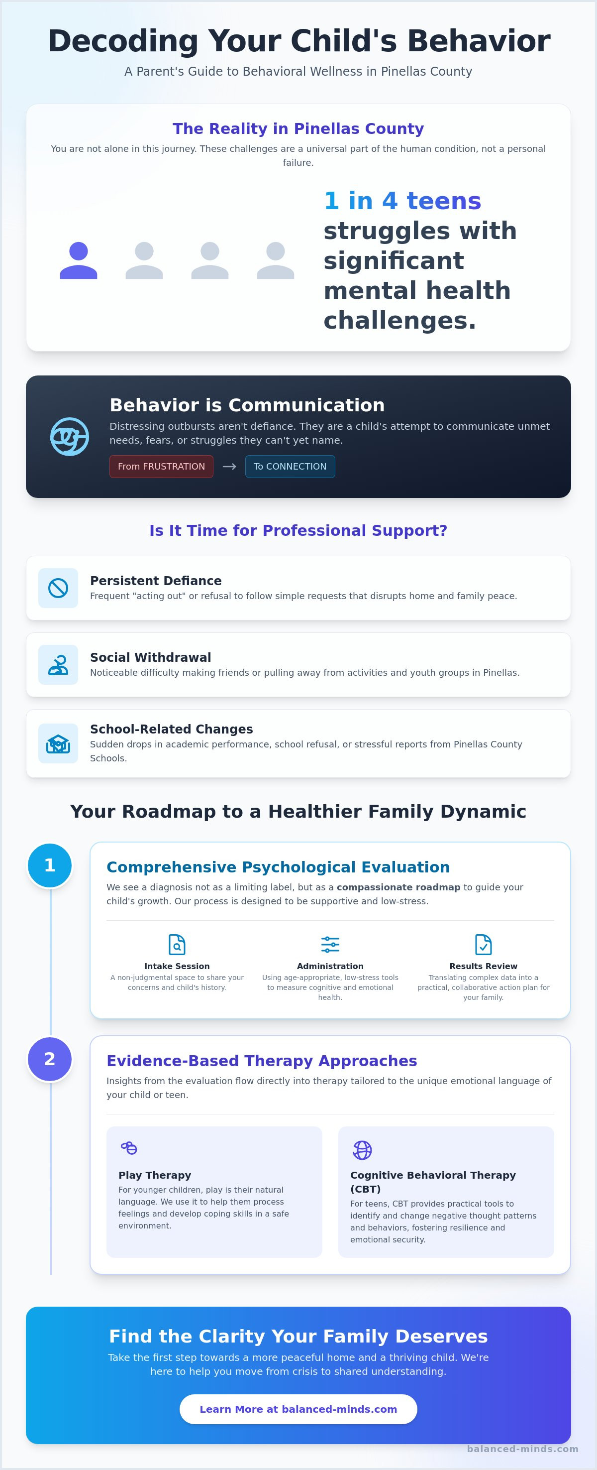 Child behavioral issues psychologist st petersburg