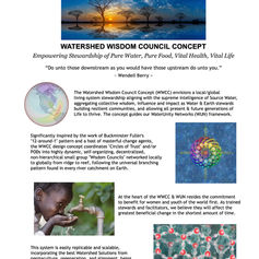Watershed Wisdom Councils Concept ~ WWCC ~ Basic Explanations Informing WUN
