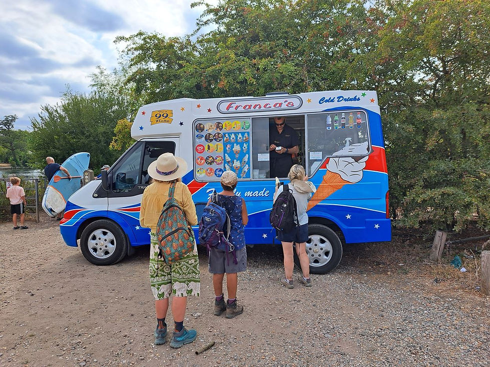 Time for ice cream!