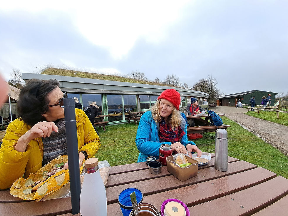 Lunch at College Visitor Centre