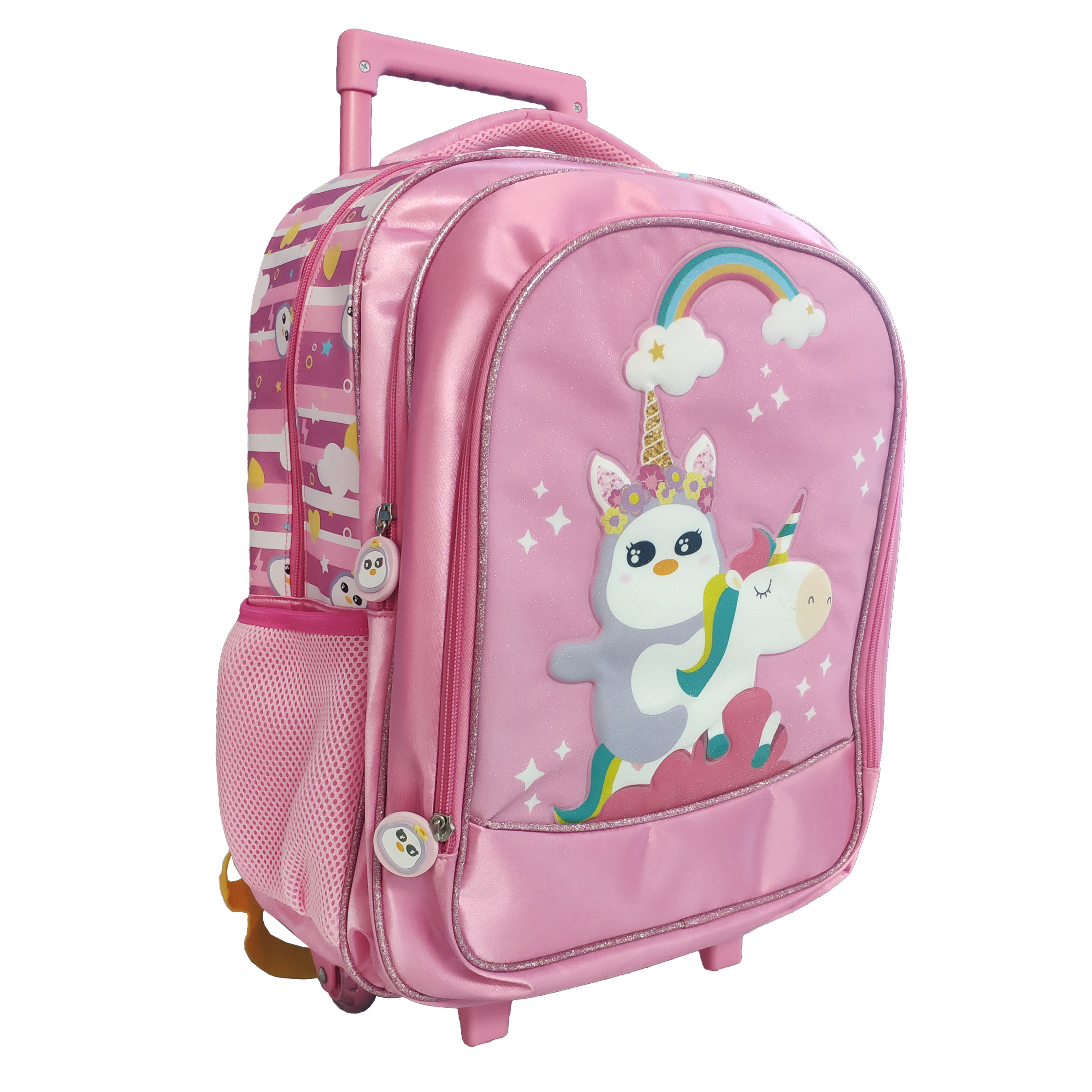 MX5003 彩虹花子拉杆書包