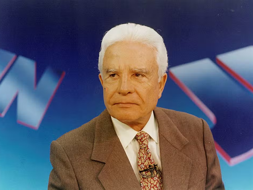 O jornalista Cid Moreira, uma das figuras mais emblemáticas da televisão brasileira, morre aos 97 anos.