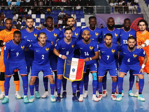 Copa do Mundo de Futsal 2024: Argentina 1 x 0 França.