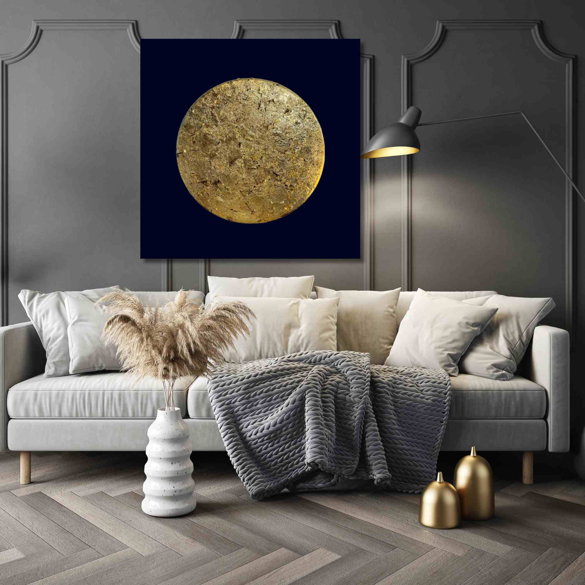 Soleil d'Or 100cm x 100cm