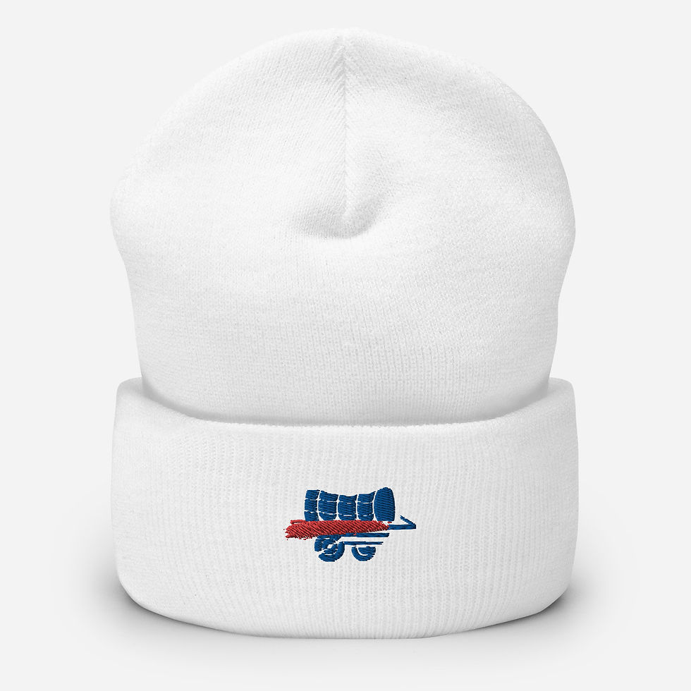 Wagons Circled Icon - Beanie