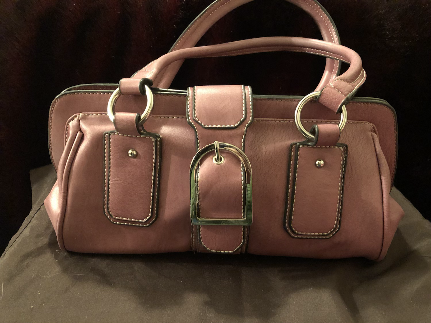 Light Pink Bella Rose Purse 