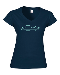 2024 Heartbeat navy blue női