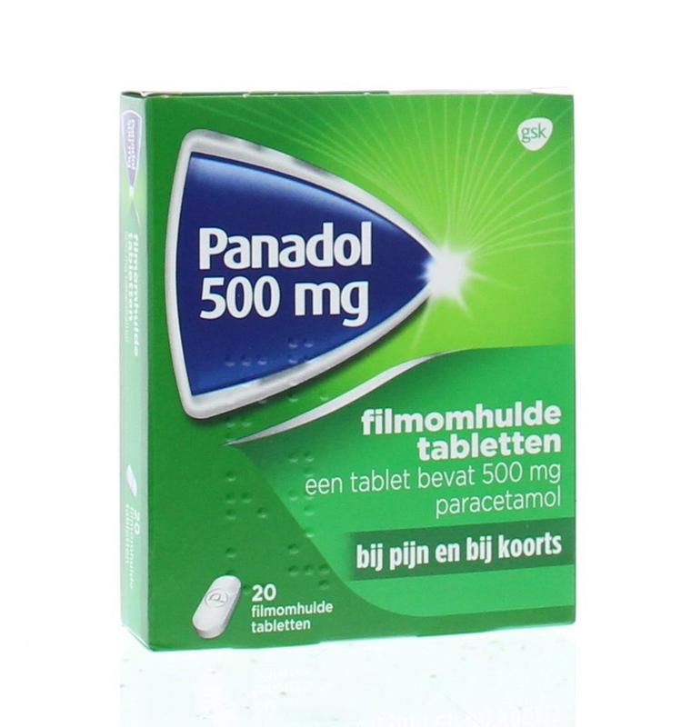 Panadol Paracetamol 500mg - 24 tabletten