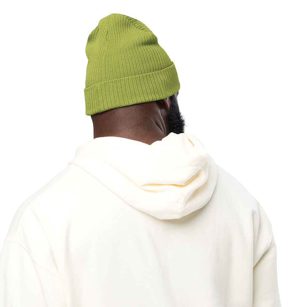Thumbnail: Organic ribbed beanie