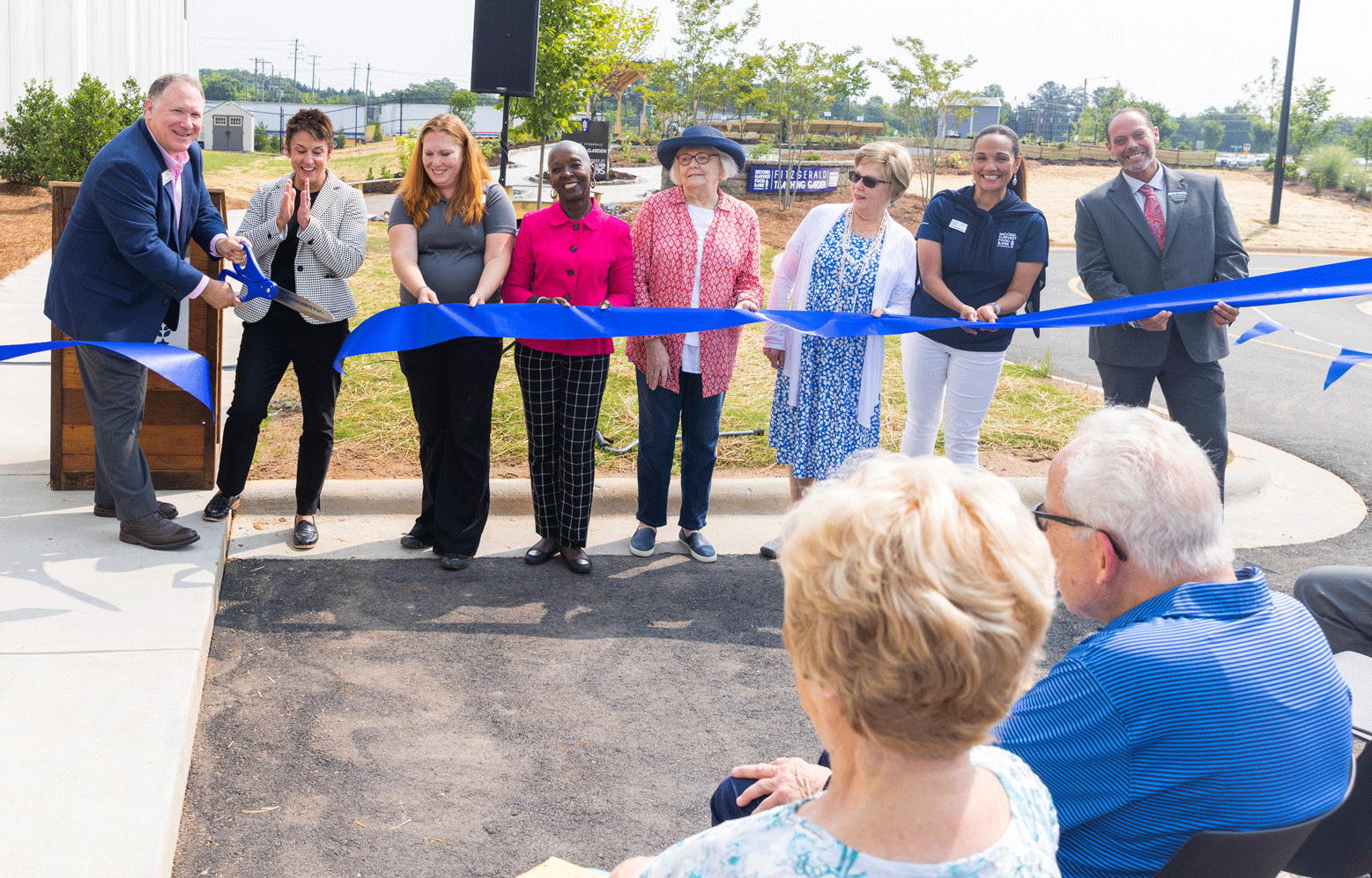 The Clyde W. Fitzgerald Teaching Garden Nourished by Food Lion Feeds is Open!