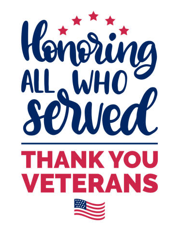 Honor Our Veterans - Act Today