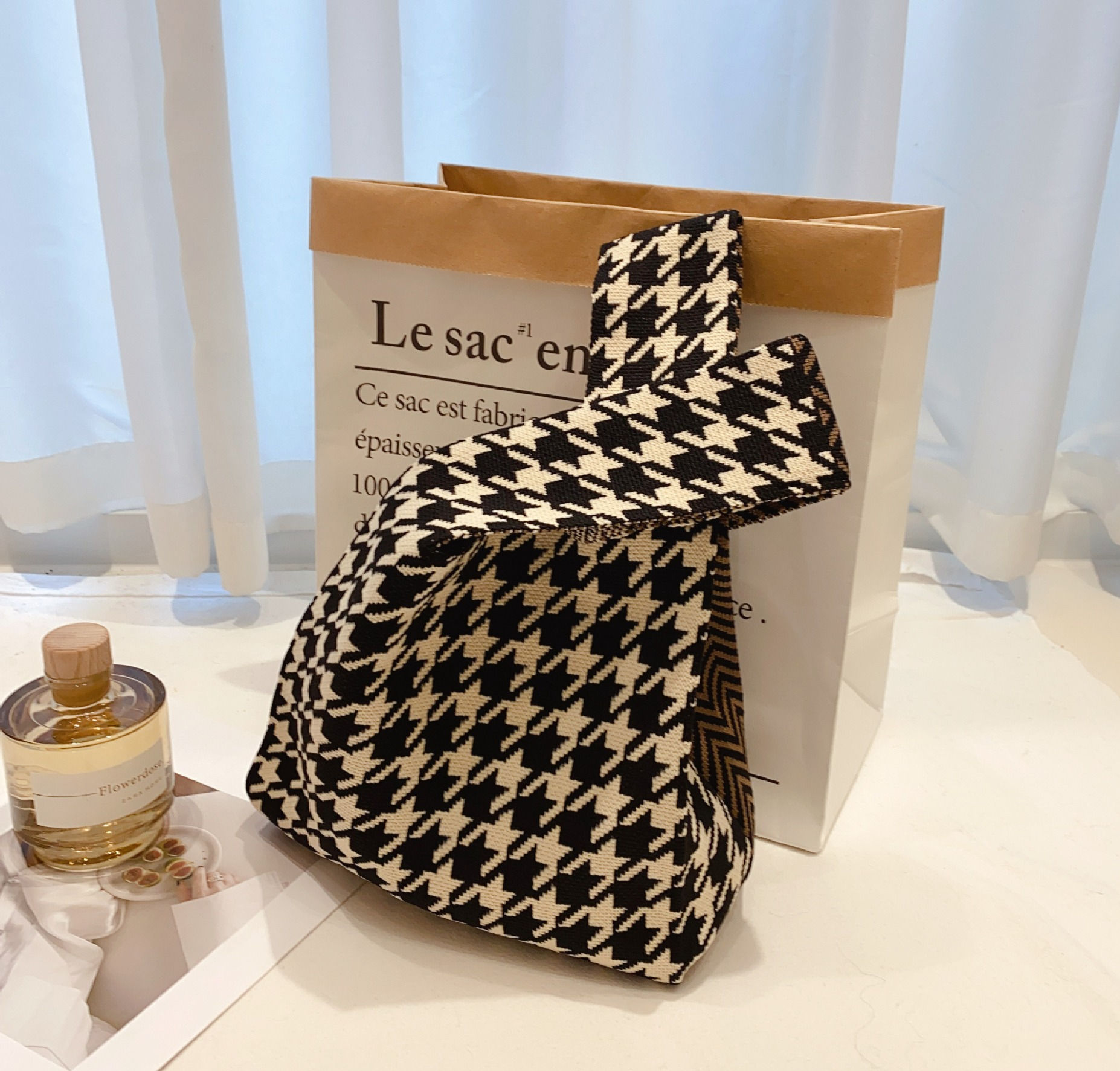 Knitted Wrist Bag (Big)