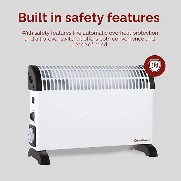 Thumbnail: Rediffusion 2000w Convector Heater
