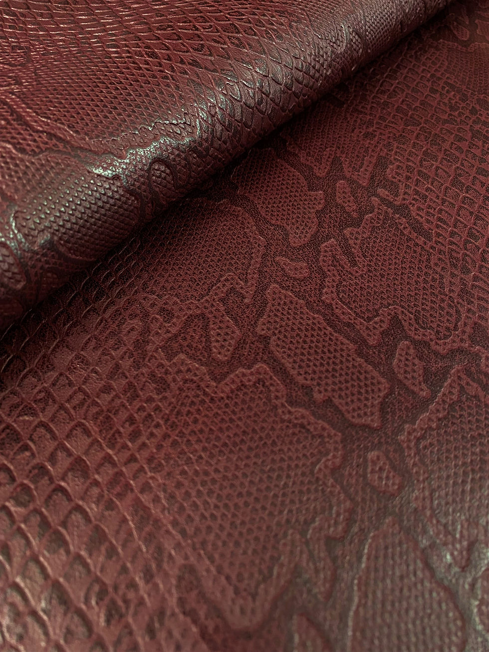 Miniatura: Python Embossed Oxblood Color