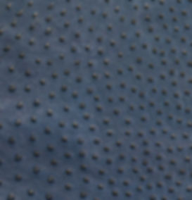 Ostrich Leather Hide Iris Blue (Navy) Color