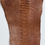 Thumbnail: Ostrich Legs Skin Leather Rum Brown Color GL
